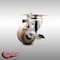 Service Caster 3 Inch 316SS High Temp Glass Filled Nylon Swivel Bolt Hole Caster with Brake SCC SCC-SS316BH20S314-GFNSHT-TLB - alternate 4